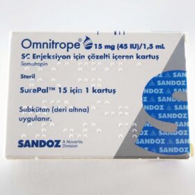 OMNITROPE 15 MG 45 IU Cartridge (1)