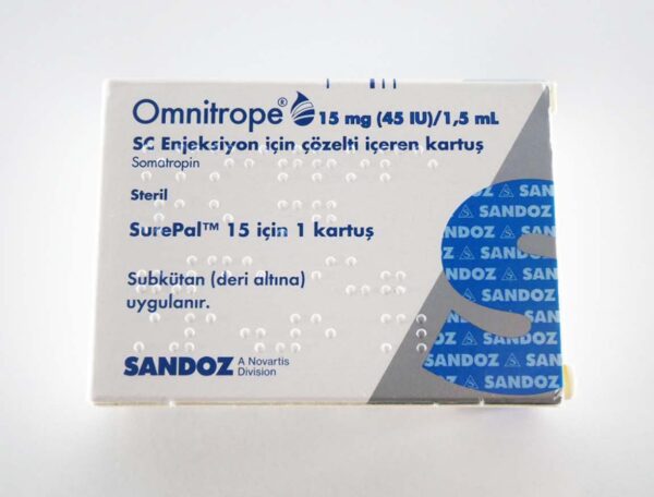 OMNITROPE 15 MG 45 IU Cartridge (1)