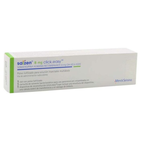 saizen 8mg click easy Merck Serono