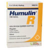 HUMULIN R 100IU CART