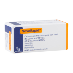 NOVORAPID 100IU VIAL