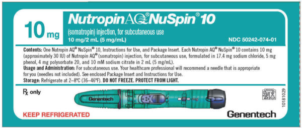 nutropin aq nuspin10