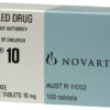 Buy Ritalin Methylphenidate HCl 10mg