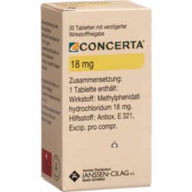 Concerta 30x 18mg